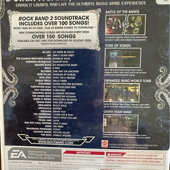 3 Nintendo Wii Games - Karaoke, Rock and Dance - Picture 5 of 14